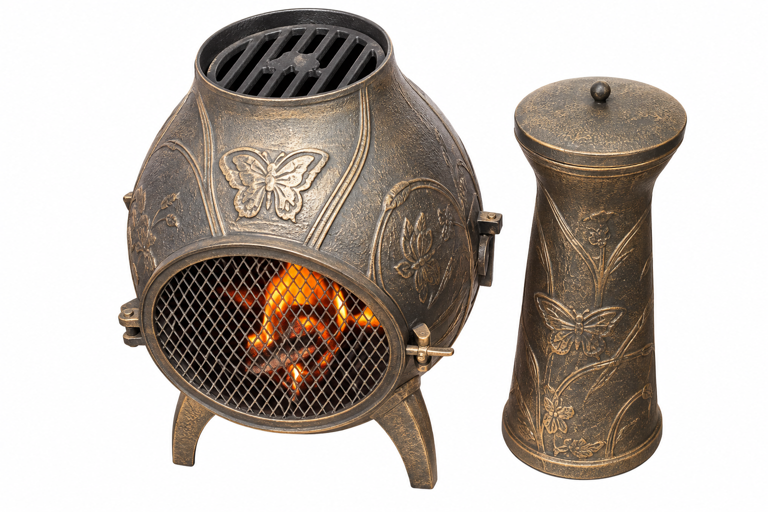 Antique Cast Metal Garden Chiminea.png Antique Cast Metal Garden Chiminea.png